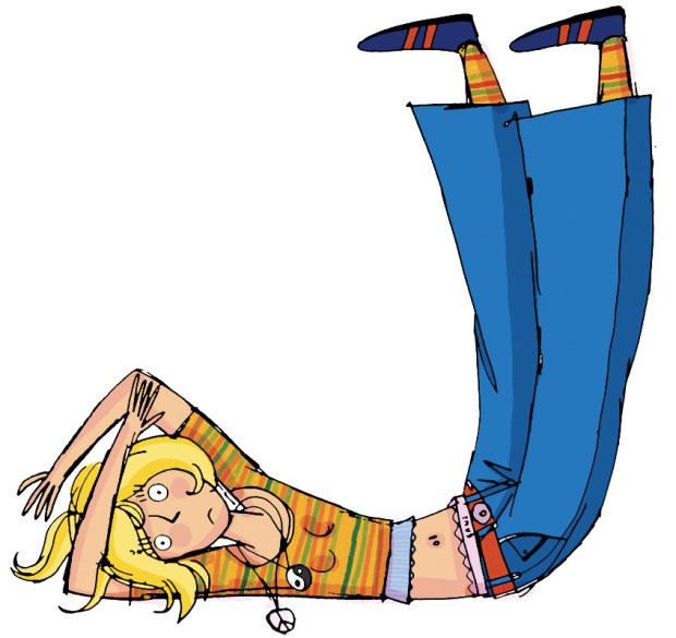 Cover Illustration for teenager girls paperback book